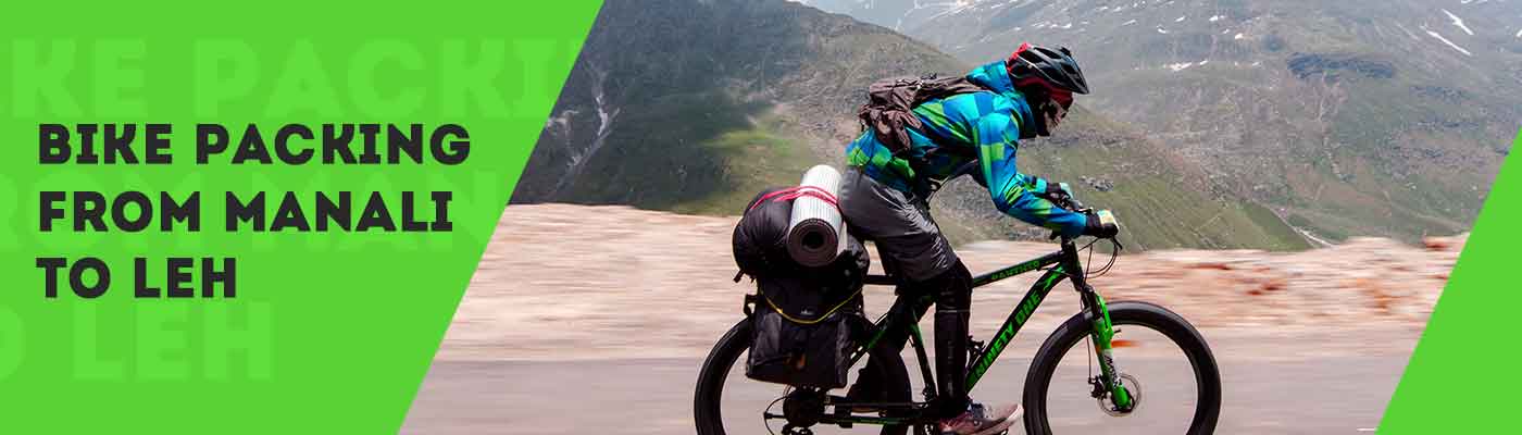 Bike Packing from Manali to Leh on Ninety One Panther | Infographic 