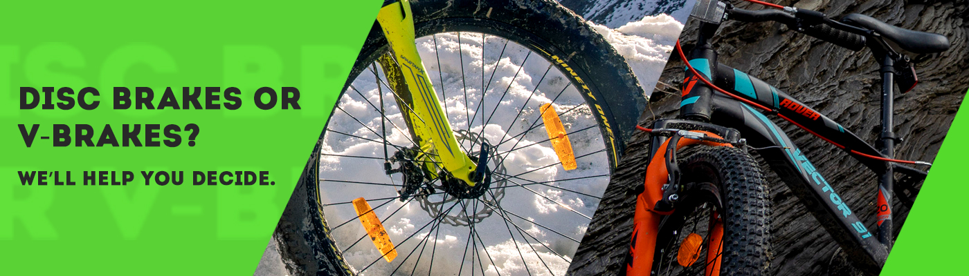 Why Disk Brakes Are Better Than V Brakes on a Mountain Bike