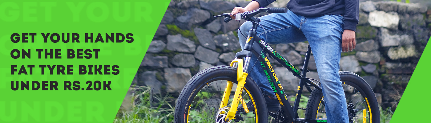 Get Your Hands On The Best Fat Tyre Cycles Under Rs.20K