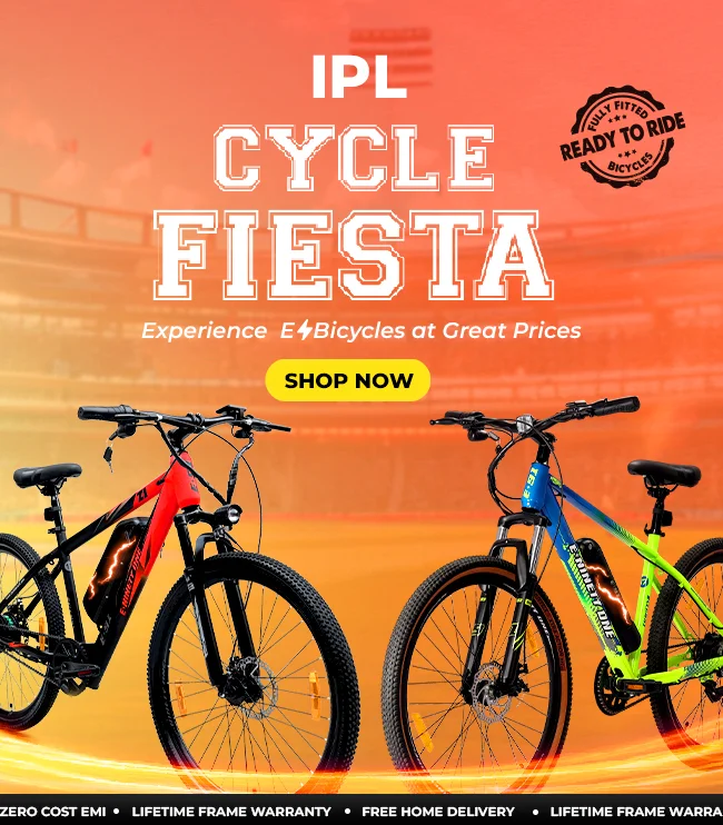 IPL Special Offer on E-Bicycles