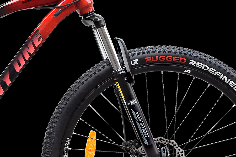91 TUF SHOX Suspension 80mm Travel of Mountain Cycle