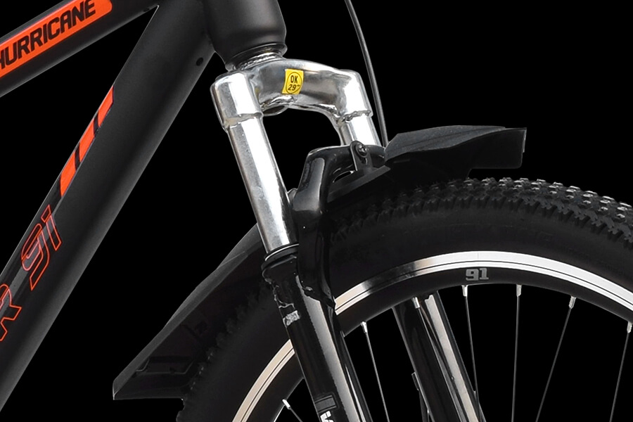 V91 Chrome Suspension with Front QR of All Terrain Cycle