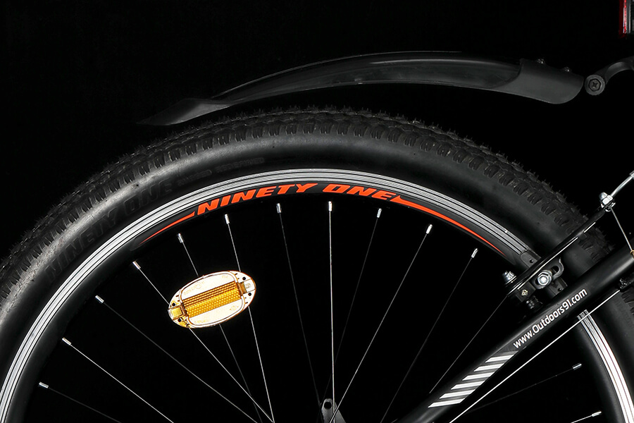 Tires of Mountain Bike