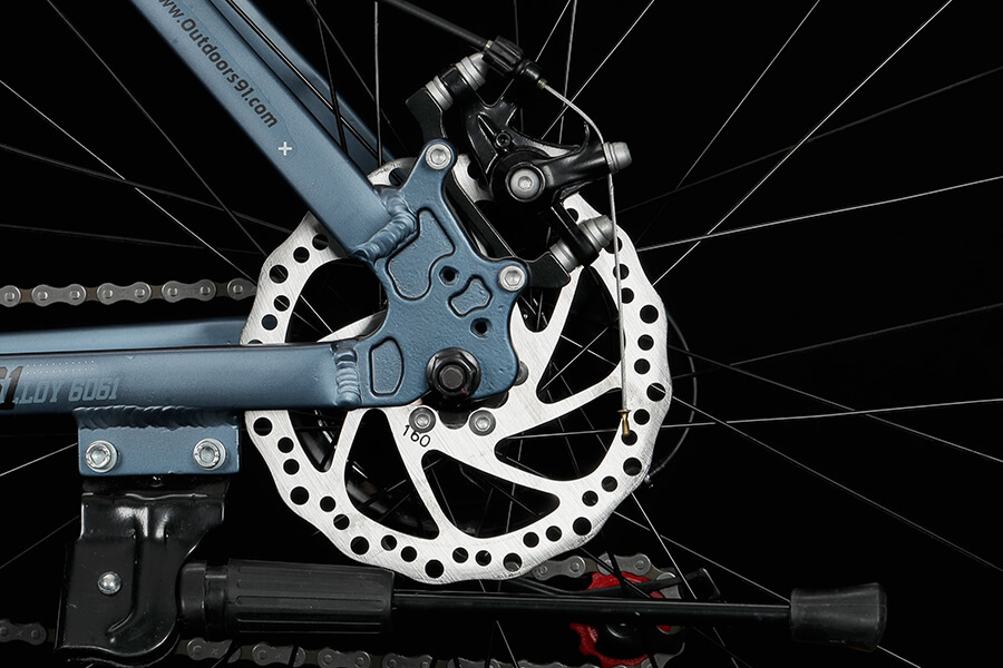 Logan F R Mechanical Disc Brakes of MTB Bike
