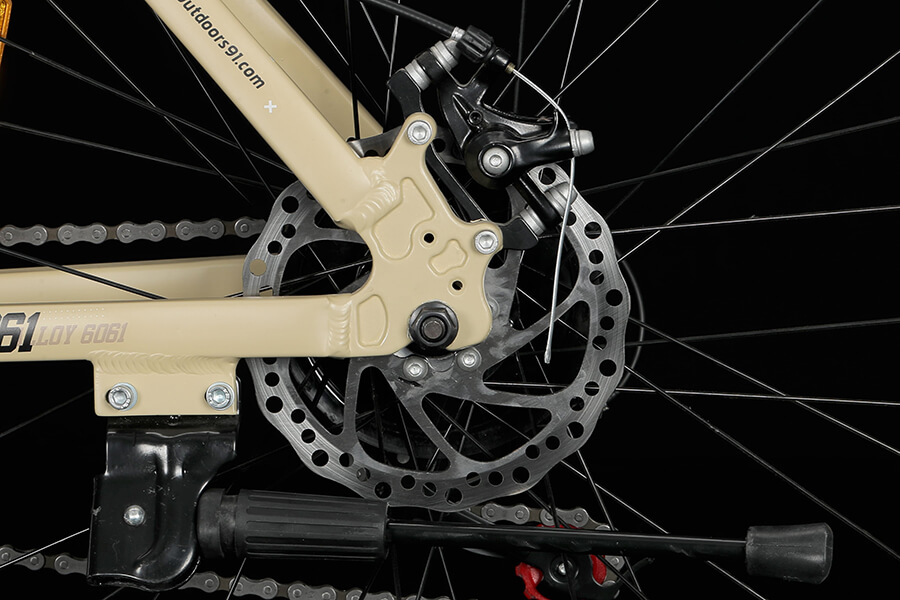 Logan F R Mechanical Disc Brakes of MTB Bike
