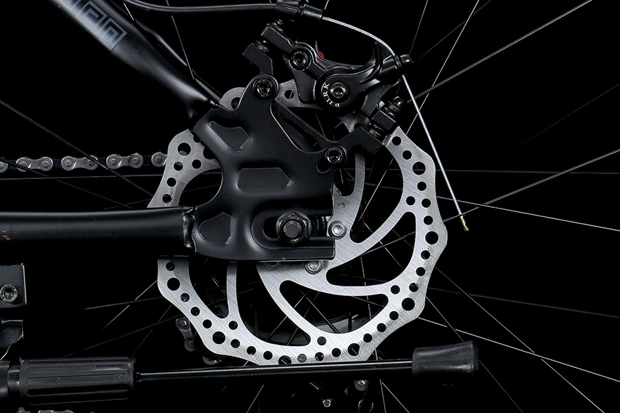 F R Mechanical Disc Brakes of MTB Bike