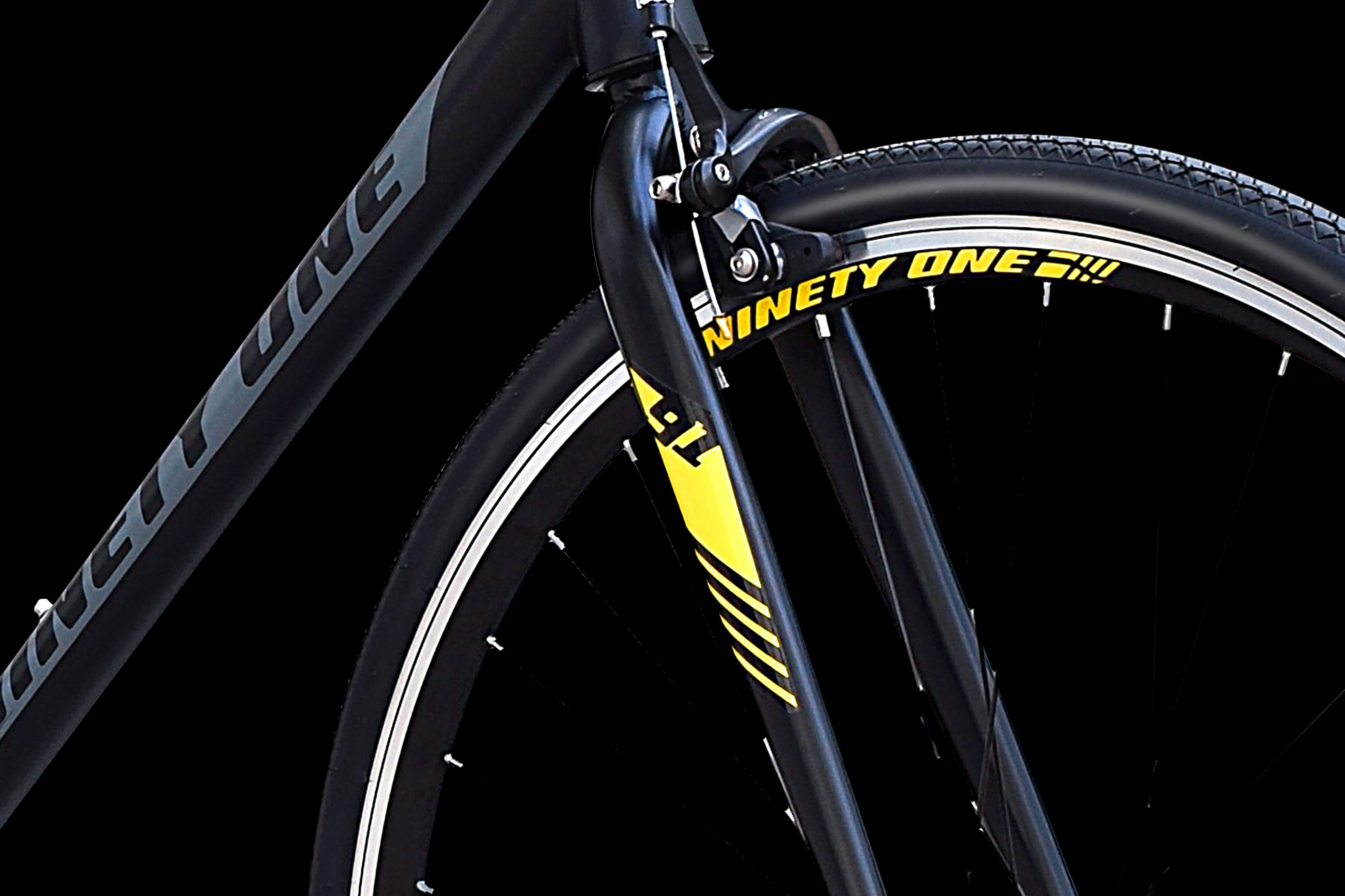 Black racing online bike