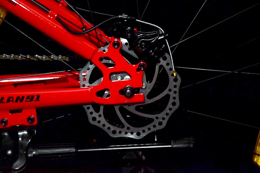 F R Mechanical Disc Brakes of MTB Bike