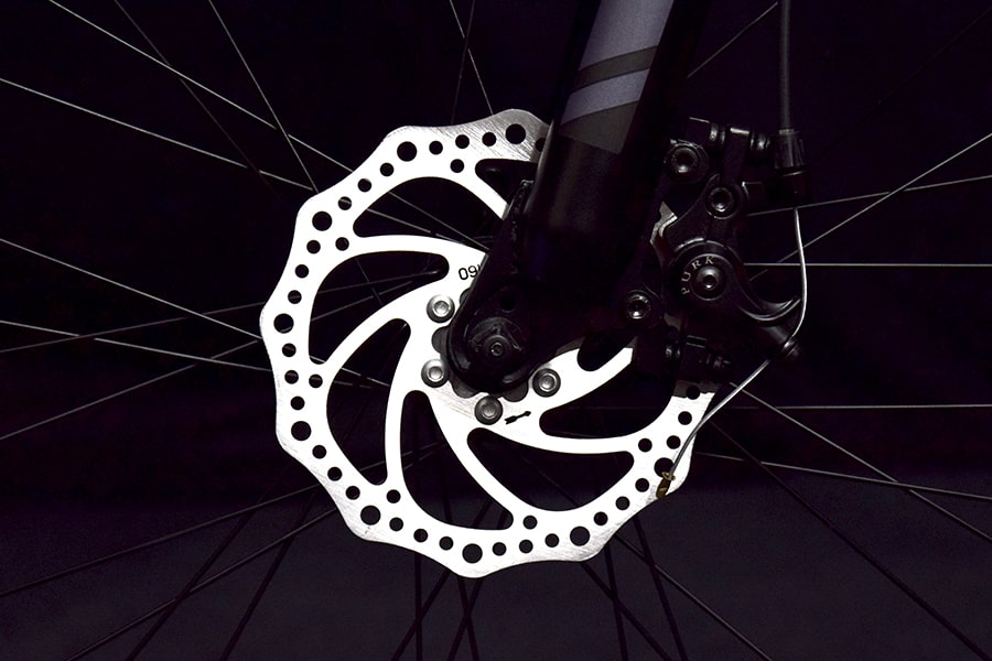F R Mechanical Disc Brakes of MTB Bike