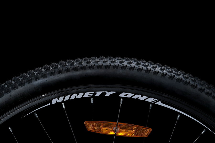 Tires of Mountain Bike