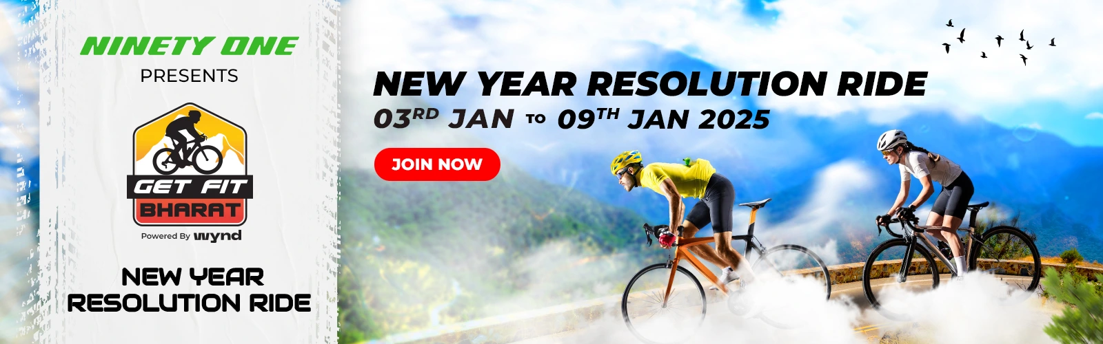 New Year Resolution Cycling Ride